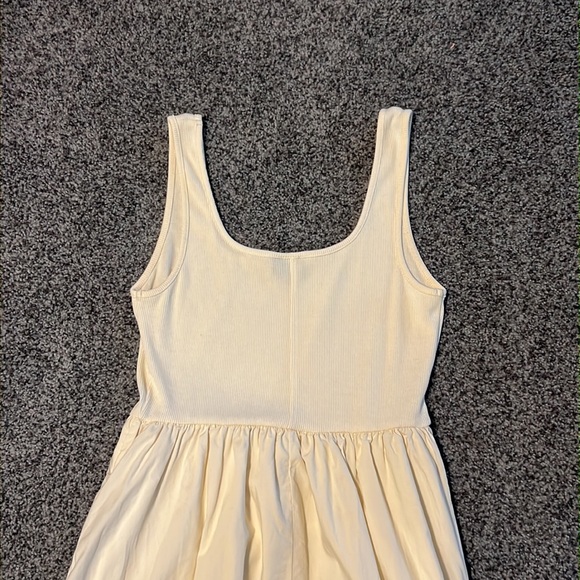 🌸4/$20🌸Who What Wear Cream Tank Dress Size Small EUC - Picture 5 of 11
